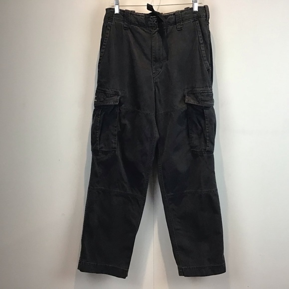 Abercrombie and Fitch Vintage Fatigues Rare Surplus Paratroops Cargo Pants  30 R - Picture 1 of 14